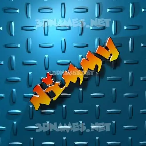 nimmy in Grid Style style - 3D name wallpaper