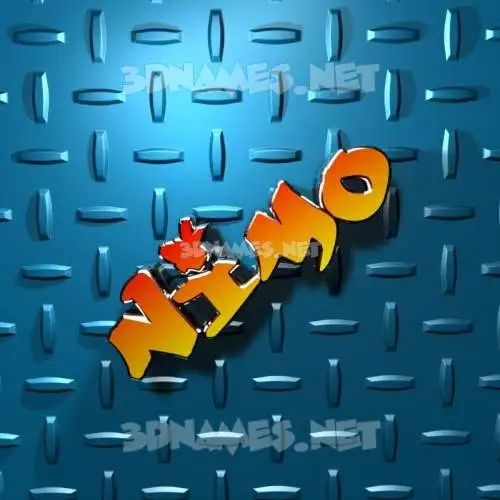 nimo in Grid Style style - 3D name wallpaper nimo in Grid Style style - 3D name wallpaper