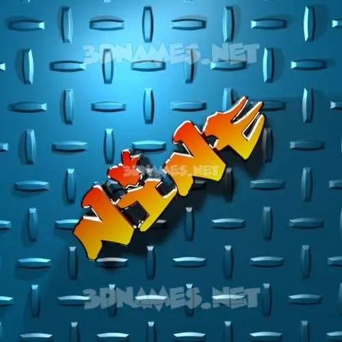 nine in Grid Style style - 3D name wallpaper nine in Grid Style style - 3D name wallpaper