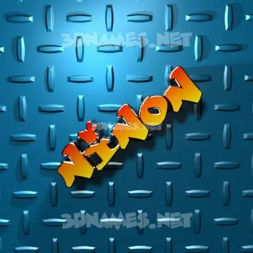 ninon in Grid Style style - 3D name wallpaper ninon in Grid Style style - 3D name wallpaper