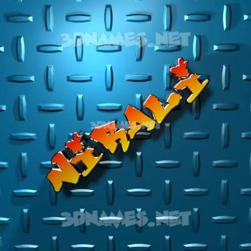 nirali in Grid Style style - 3D name wallpaper
