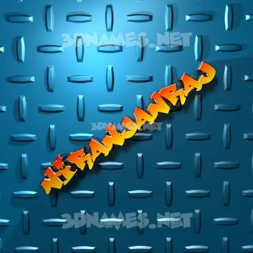 niranjanraj in Grid Style style - 3D name wallpaper
