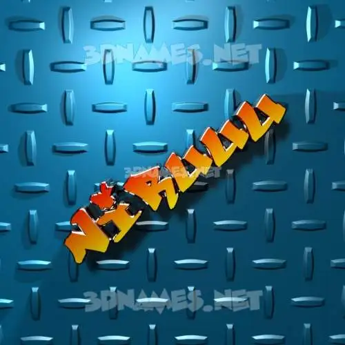 niruuu in Grid Style style - 3D name wallpaper