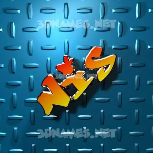 nis in Grid Style style - 3D name wallpaper nis in Grid Style style - 3D name wallpaper