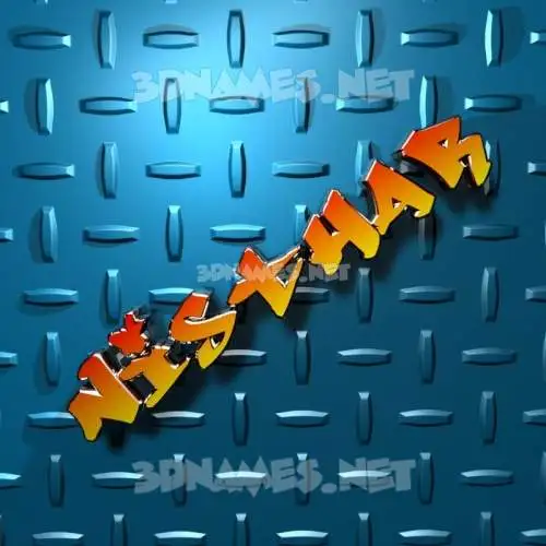 nisthar in Grid Style style - 3D name wallpaper nisthar in Grid Style style - 3D name wallpaper