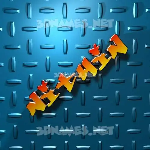 nithin in Grid Style style - 3D name wallpaper
