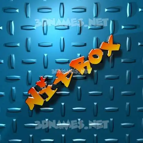 nitrox in Grid Style style - 3D name wallpaper nitrox in Grid Style style - 3D name wallpaper