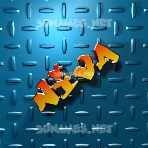 niva in Grid Style style - 3D name wallpaper niva in Grid Style style - 3D name wallpaper
