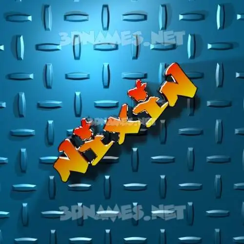 nixin in Grid Style style - 3D name wallpaper nixin in Grid Style style - 3D name wallpaper