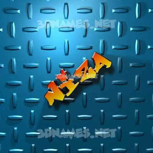 niza in Grid Style style - 3D name wallpaper niza in Grid Style style - 3D name wallpaper