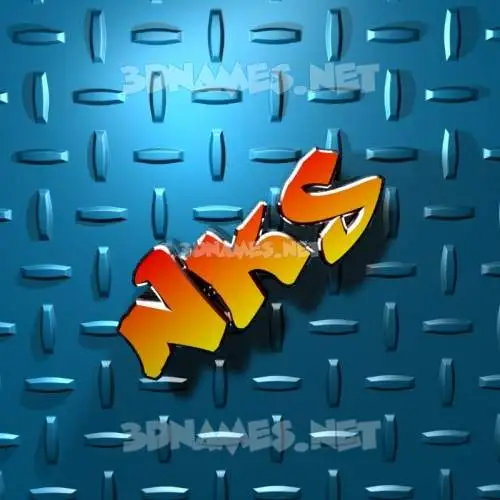 nks in Grid Style style - 3D name wallpaper nks in Grid Style style - 3D name wallpaper