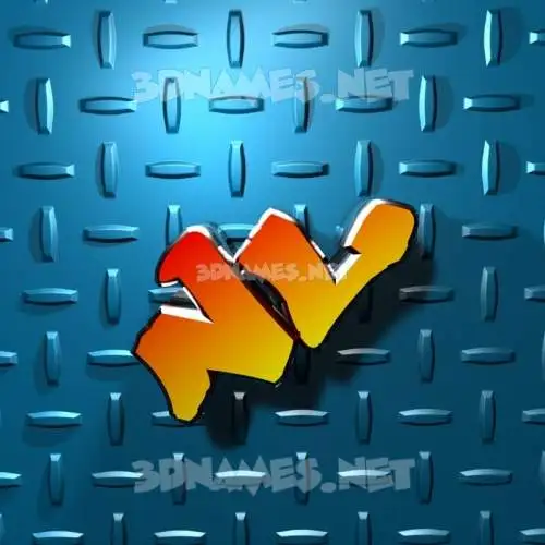 nl in Grid Style style - 3D name wallpaper nl in Grid Style style - 3D name wallpaper