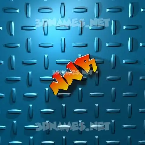 nnr in Grid Style style - 3D name wallpaper nnr in Grid Style style - 3D name wallpaper