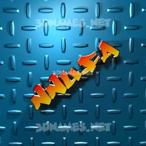nnufa in Grid Style style - 3D name wallpaper nnufa in Grid Style style - 3D name wallpaper