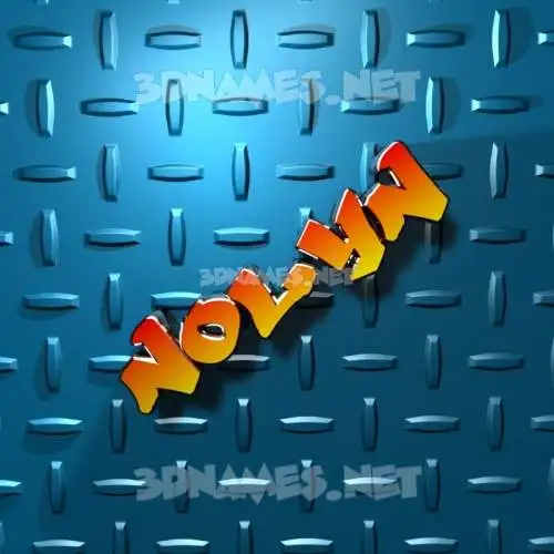 nolyn in Grid Style style - 3D name wallpaper nolyn in Grid Style style - 3D name wallpaper