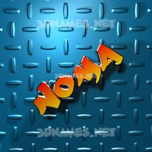 noma in Grid Style style - 3D name wallpaper noma in Grid Style style - 3D name wallpaper