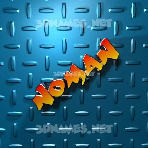 noman in Grid Style style - 3D name wallpaper noman in Grid Style style - 3D name wallpaper