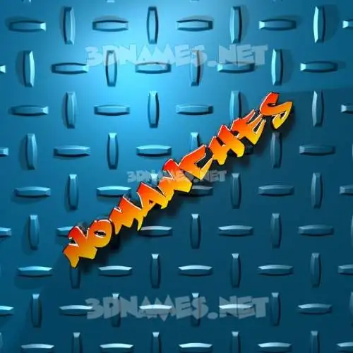 nomanches in Grid Style style - 3D name wallpaper