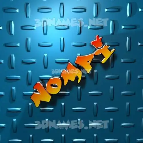 nompi in Grid Style style - 3D name wallpaper nompi in Grid Style style - 3D name wallpaper