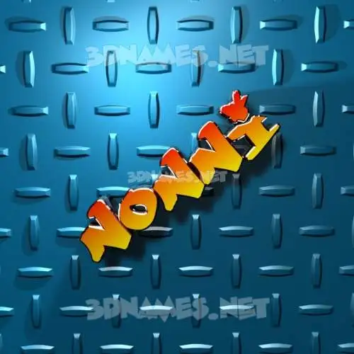 nonni in Grid Style style - 3D name wallpaper nonni in Grid Style style - 3D name wallpaper