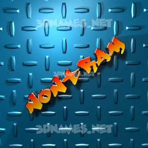 nontram in Grid Style style - 3D name wallpaper nontram in Grid Style style - 3D name wallpaper