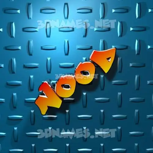 nood in Grid Style style - 3D name wallpaper nood in Grid Style style - 3D name wallpaper