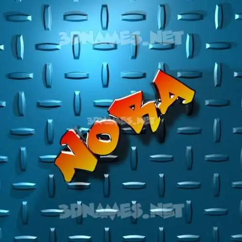 nora in Grid Style style - 3D name wallpaper nora in Grid Style style - 3D name wallpaper