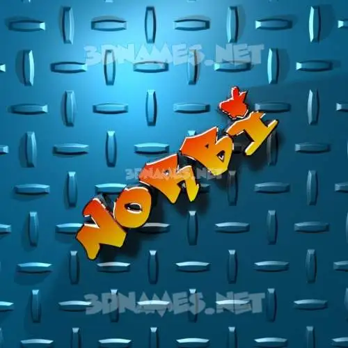 norbi in Grid Style style - 3D name wallpaper