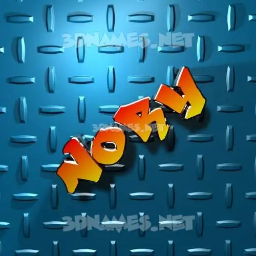 nory in Grid Style style - 3D name wallpaper nory in Grid Style style - 3D name wallpaper