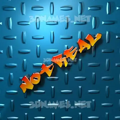 notreal in Grid Style style - 3D name wallpaper notreal in Grid Style style - 3D name wallpaper