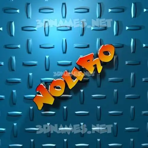 nouro in Grid Style style - 3D name wallpaper