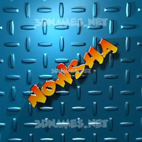 nowsha in Grid Style style - 3D name wallpaper nowsha in Grid Style style - 3D name wallpaper