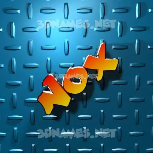 nox in Grid Style style - 3D name wallpaper nox in Grid Style style - 3D name wallpaper