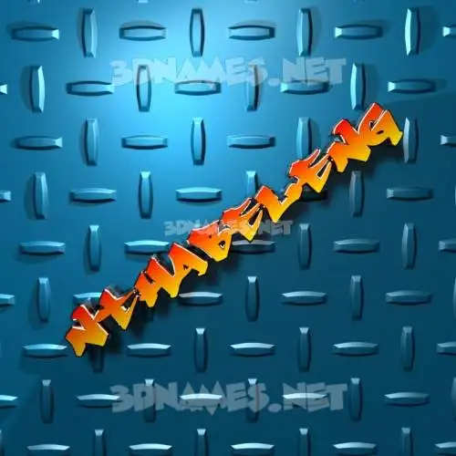 nthabeleng in Grid Style style - 3D name wallpaper