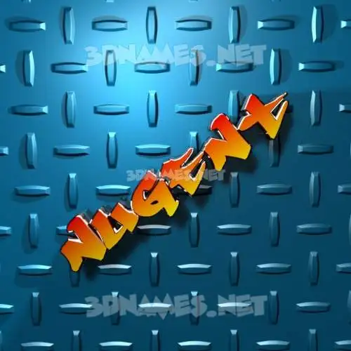 nugent in Grid Style style - 3D name wallpaper
