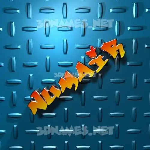 numair in Grid Style style - 3D name wallpaper numair in Grid Style style - 3D name wallpaper