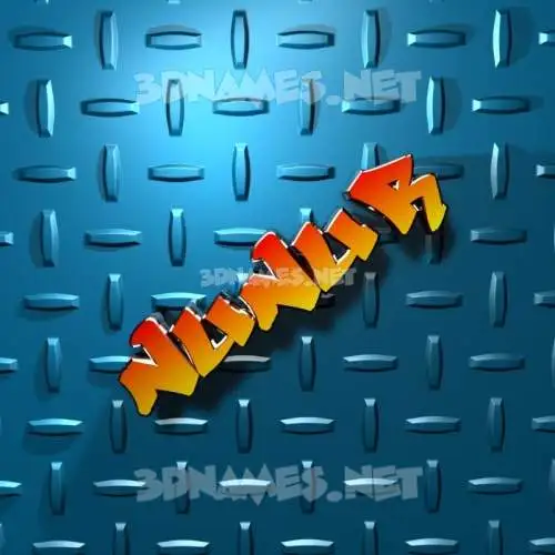nunur in Grid Style style - 3D name wallpaper nunur in Grid Style style - 3D name wallpaper