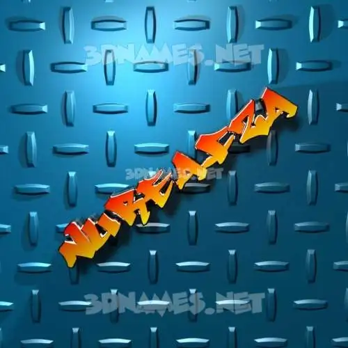 nureafza in Grid Style style - 3D name wallpaper nureafza in Grid Style style - 3D name wallpaper