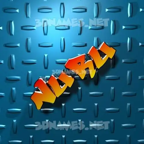 nuru in Grid Style style - 3D name wallpaper nuru in Grid Style style - 3D name wallpaper