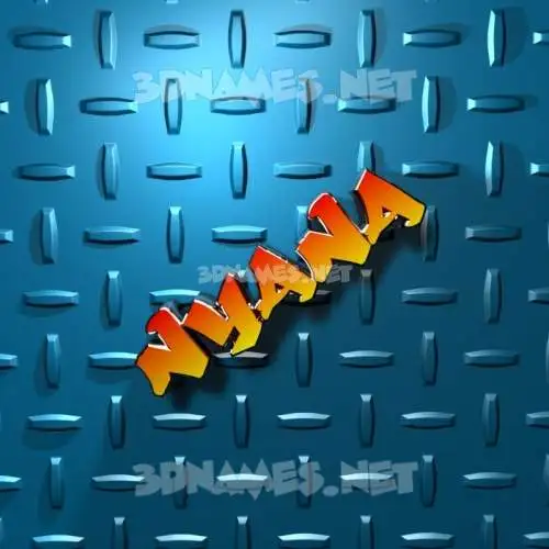 nyana in Grid Style style - 3D name wallpaper nyana in Grid Style style - 3D name wallpaper
