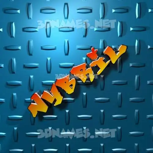 nybril in Grid Style style - 3D name wallpaper nybril in Grid Style style - 3D name wallpaper