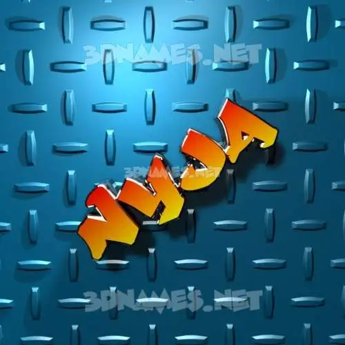 nyja in Grid Style style - 3D name wallpaper nyja in Grid Style style - 3D name wallpaper