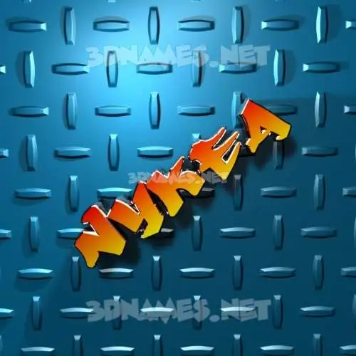 nykea in Grid Style style - 3D name wallpaper nykea in Grid Style style - 3D name wallpaper