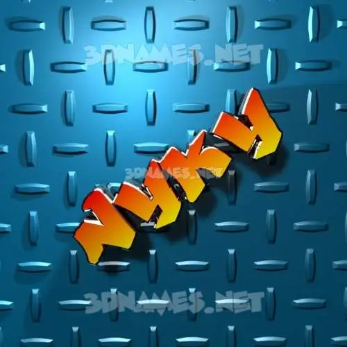 nyky in Grid Style style - 3D name wallpaper nyky in Grid Style style - 3D name wallpaper