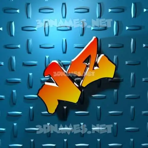 nz in Grid Style style - 3D name wallpaper nz in Grid Style style - 3D name wallpaper