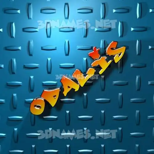 odalis in Grid Style style - 3D name wallpaper