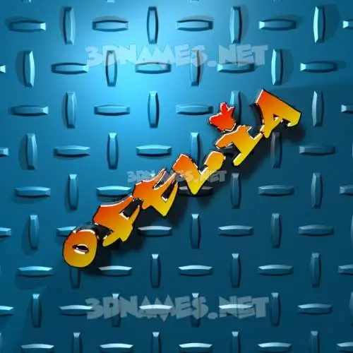 ofelia in Grid Style style - 3D name wallpaper