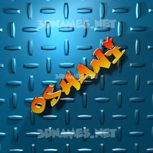 oshani in Grid Style style - 3D name wallpaper oshani in Grid Style style - 3D name wallpaper