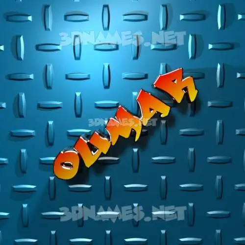 oumar in Grid Style style - 3D name wallpaper oumar in Grid Style style - 3D name wallpaper