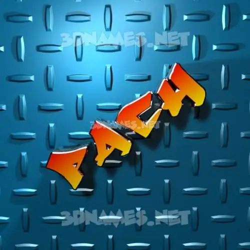 pach in Grid Style style - 3D name wallpaper pach in Grid Style style - 3D name wallpaper